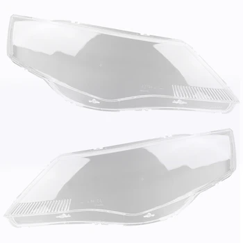 2 броя За Mitsubishi Outlander 2007 2008 2009 Покриване на фаровете на автомобила Прозрачни лещи Лампа във формата на миди (Дясна и лява страна)