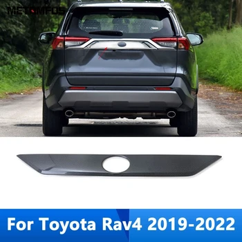 За Toyota Rav4 Рав 4 2019-2021 2022 Хромирани Задната част на Капака на Багажника Капака на Багажника Тампон Задна Врата Ивица, Стикер Аксесоари За Стайлинг на автомобили